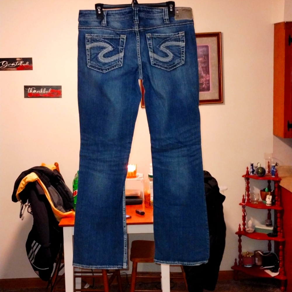 Silver Jean Co Aiko Boot Cut Low Rise Jeans